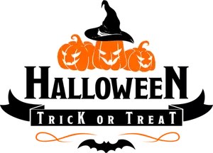 Halloween - trik atau mengobati logo